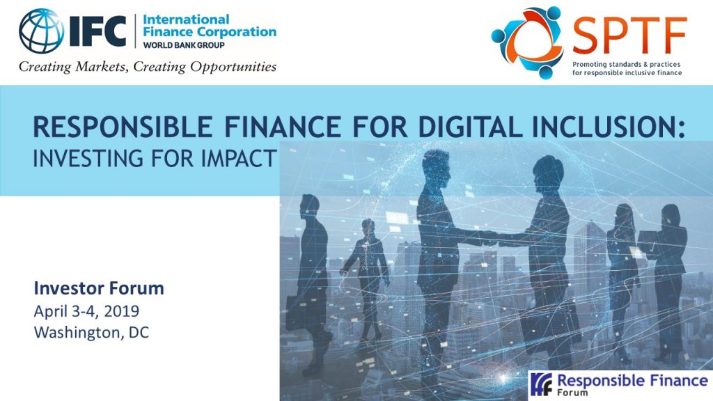 Responsible Finance for Digital Inclusion: Investing for Impact